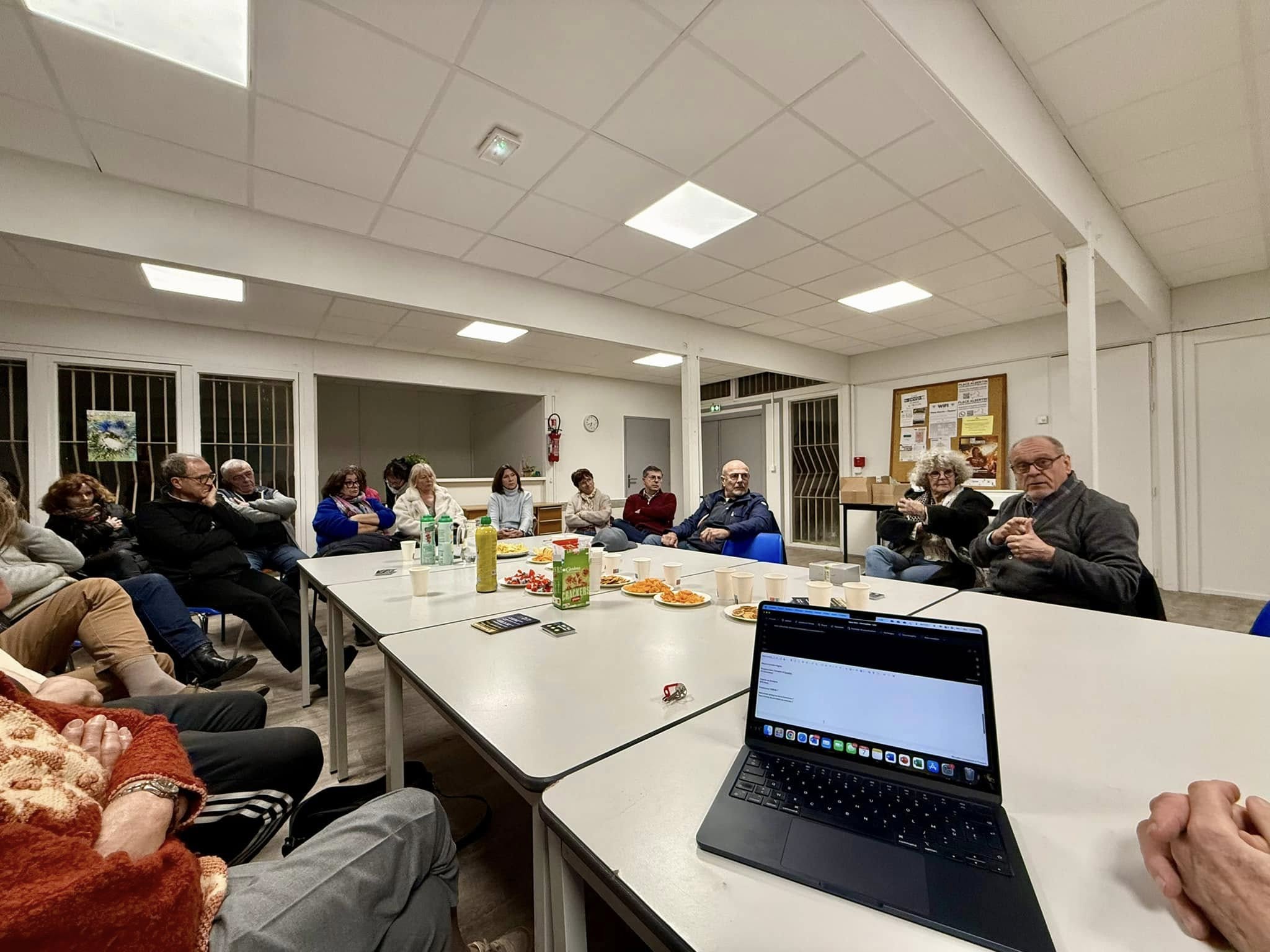 Retour en images sur notre apéritif des adhérents de Février